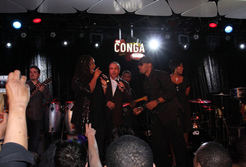 Atmosphere at Jamie Foxx's Post Grammy Party at The Conga Room at L.A. Live on January 31, 2010 in Los Angeles, California.