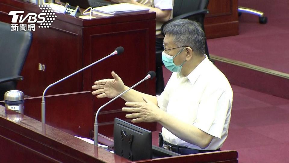 對於員警頻到場稽查，台北市長柯文哲坦言，已經是擾民了。（圖／TVBS）