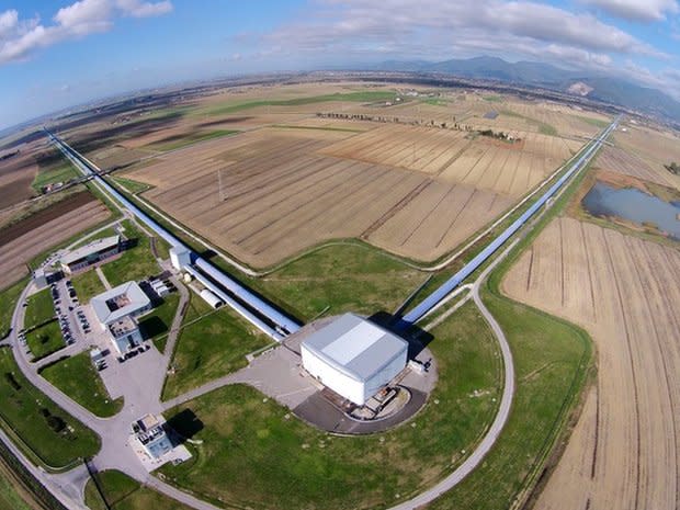 Laboratorio Virgo en Italia.