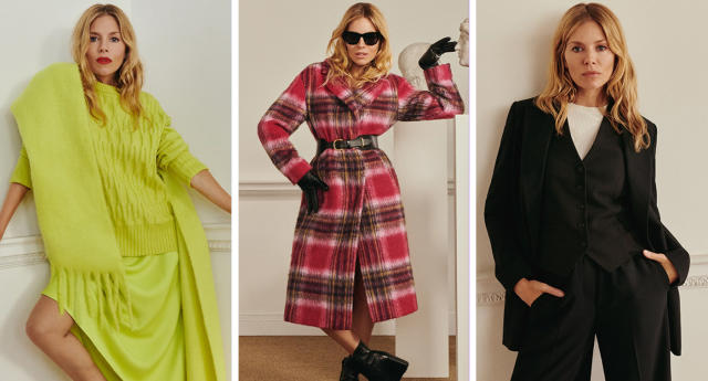 Sienna Miller is the star of M&S' autumn 2023 collection (and it's