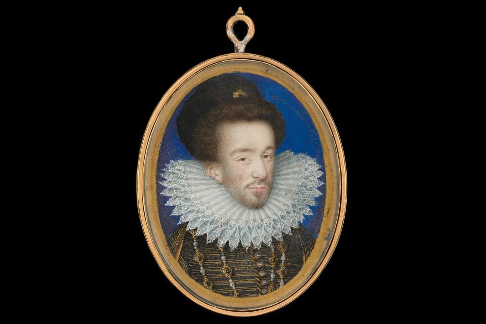 Miniature of Henri III of France by Jean Decourt, 1578Philip Mould and Company