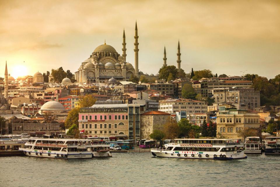 <p><strong>Why for 2020: </strong>The fact that the Champions League Final will be held in the Turkish in May will bring renewed spotlight to the city.</p><p><strong>Top Tips: </strong>Tick off a visit to the awe-inspiring Blue Mosque, take a boat ride across the Bosphorus, indulge in a spot of vintage shopping and then head to a rooftop restaurant for views across the city and experience the call to prayer. </p><p>In terms of when to visit, <a href="https://www.expedia.co.uk/" rel="nofollow noopener" target="_blank" data-ylk="slk:Expedia;elm:context_link;itc:0;sec:content-canvas" class="link ">Expedia</a> recommends May as it's much cooler.</p><p><a class="link " href="https://go.redirectingat.com?id=127X1599956&url=https%3A%2F%2Fwww.expedia.co.uk%2FIstanbul-Hotels.d178267.Travel-Guide-Hotels&sref=http%3A%2F%2Fwww.elle.com%2Fuk%2Flife-and-culture%2Fculture%2Fg32358%2Fholiday-destinations%2F" rel="nofollow noopener" target="_blank" data-ylk="slk:Find hotels in Istanbul;elm:context_link;itc:0;sec:content-canvas"> Find hotels in Istanbul</a></p>