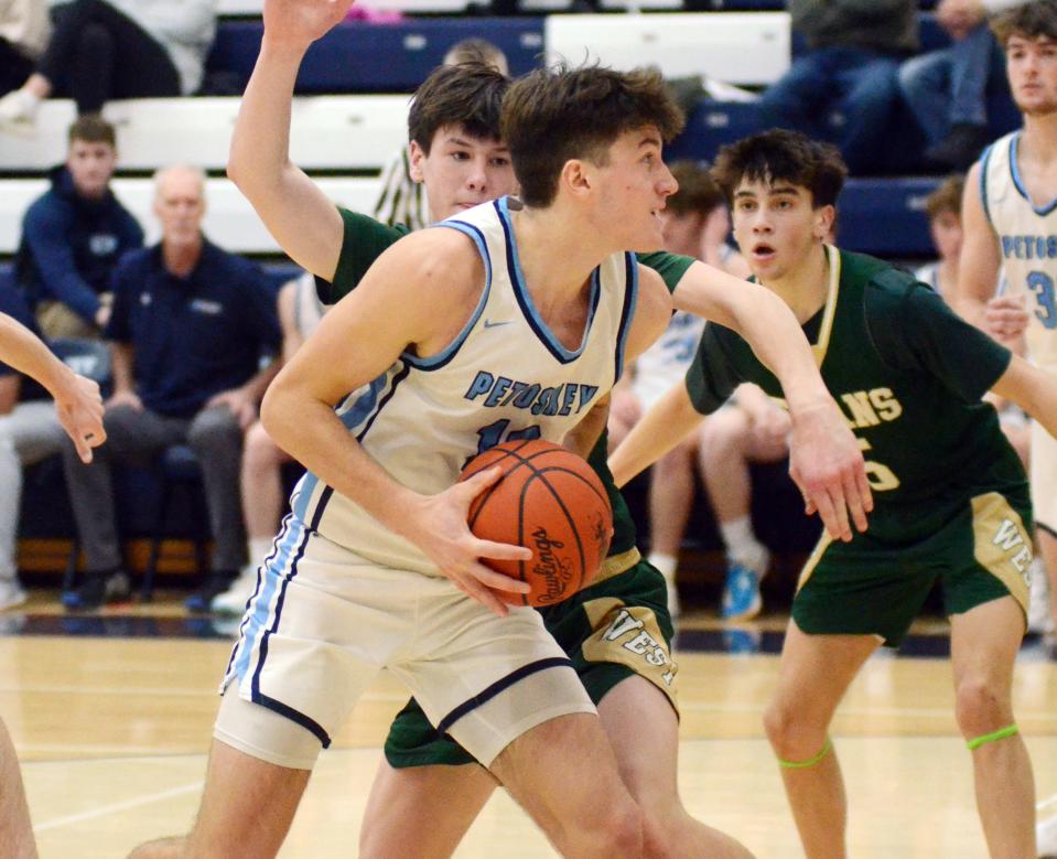 Petoskey's Jimmy Marshall had another standout performance for the Northmen, this time with 10 points in the fourth quarter alone to help seal a victory on the road over Alpena Friday.