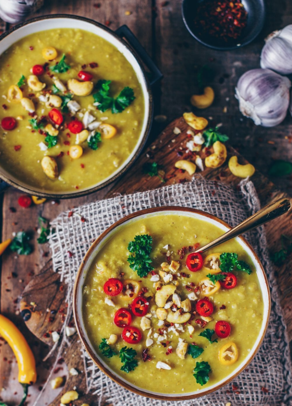 <p>Bianca Zapatka</p><p>A healthy and delicious dairy-free vegan yellow lentil dal with coconut milk—quick and easy to make—perfect to warm up on cold days.</p><p><strong>Get the recipe: <a href="https://biancazapatka.com/en/yellow-lentil-dal-easy-indian-lentil-soup-vegan/" rel="nofollow noopener" target="_blank" data-ylk="slk:Yellow Lentil Dal (Easy Indian Lentil Soup);elm:context_link;itc:0;sec:content-canvas" class="link ">Yellow Lentil Dal (Easy Indian Lentil Soup)</a></strong></p>