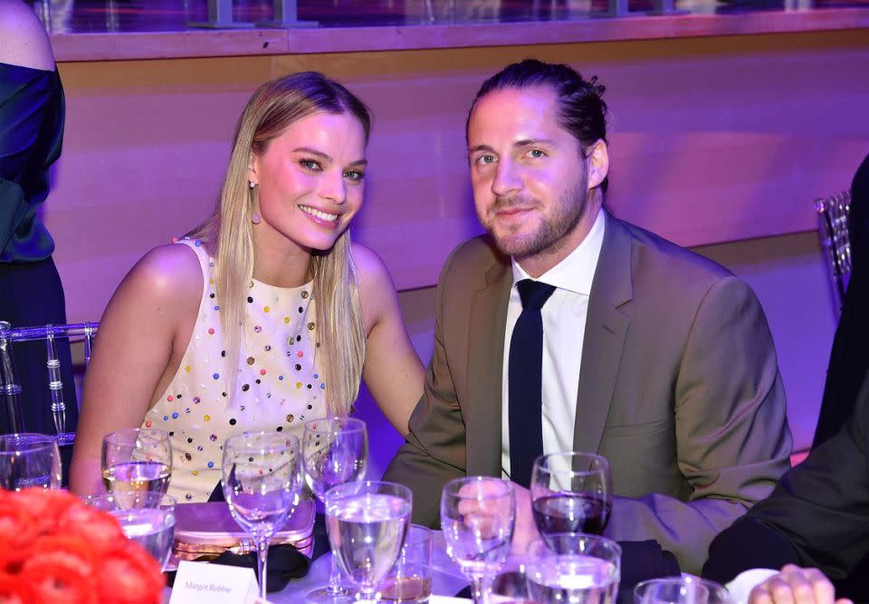 She's married to Tom Ackerley, seen here together in 2017. Source: Getty