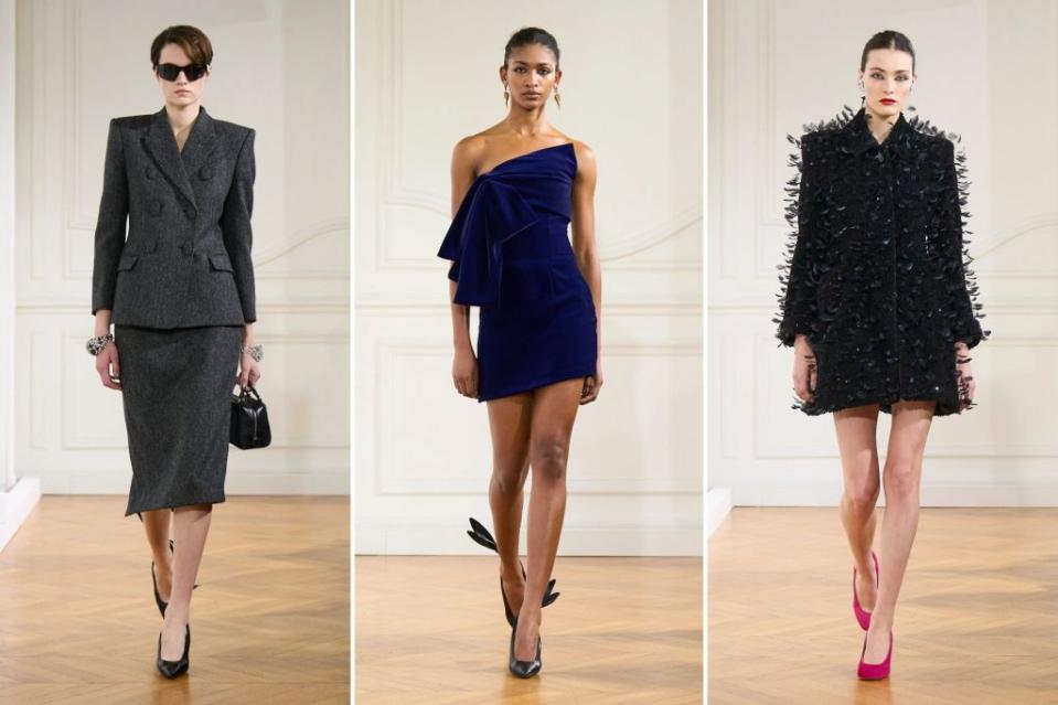 Audrey Hepburn’s favorite fashion house presented styles fit for “Breakfast at Tiffany’s” at Paris Fashion Week. Images: Givenchy