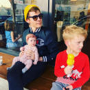 <p>Koma grabbed some ice cream with Luca and Banks in January 2019. </p>