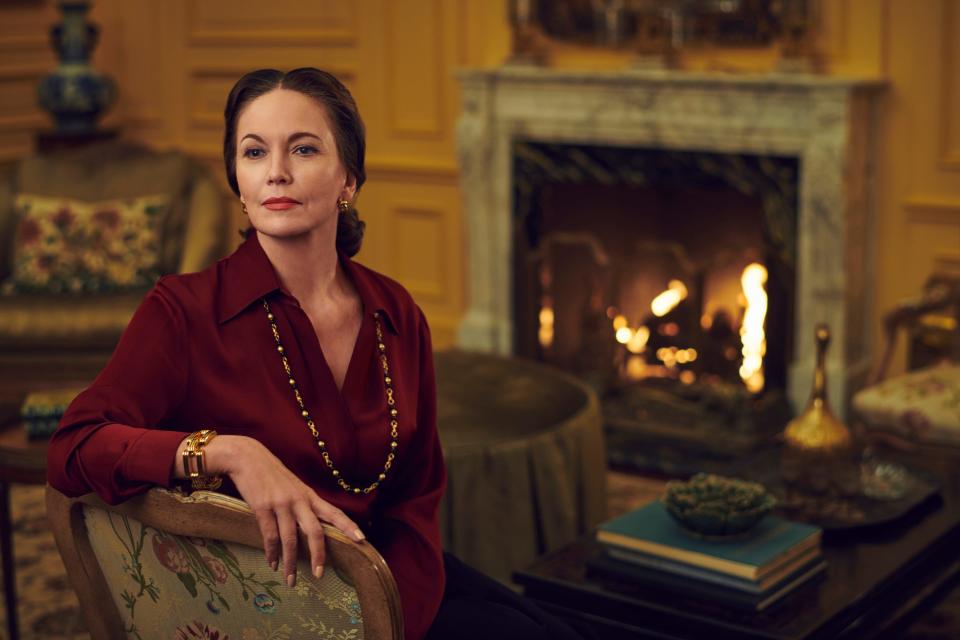 Diane Lane as Slim Keith in "FEUD: Capote Vs. The Swans".