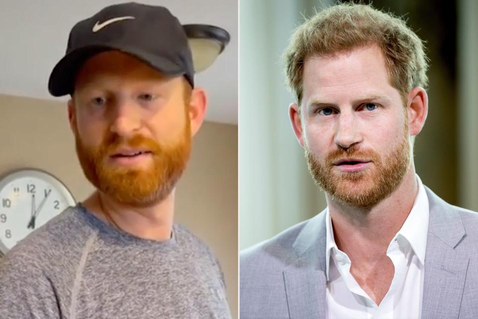 Prince Harry lookalike