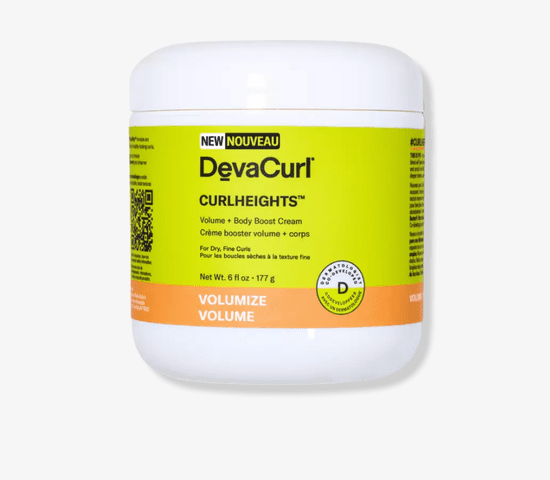 <p>CortesÃ­a de la marca</p> CurlHeights Volume + Body Boost Cream de Deva Curl