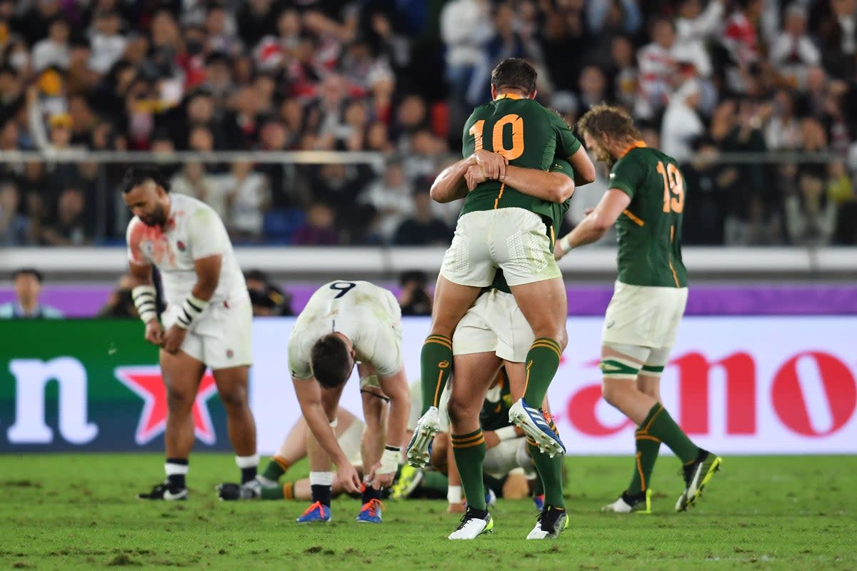 South Africa beat England in the 2019 World Cup final (Ashley Western/PA) (PA Archive)