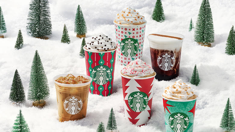 Seasonal winter drinks