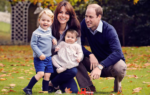 Prince William, Duchess Catherine, Prince George and Princess Charlotte.