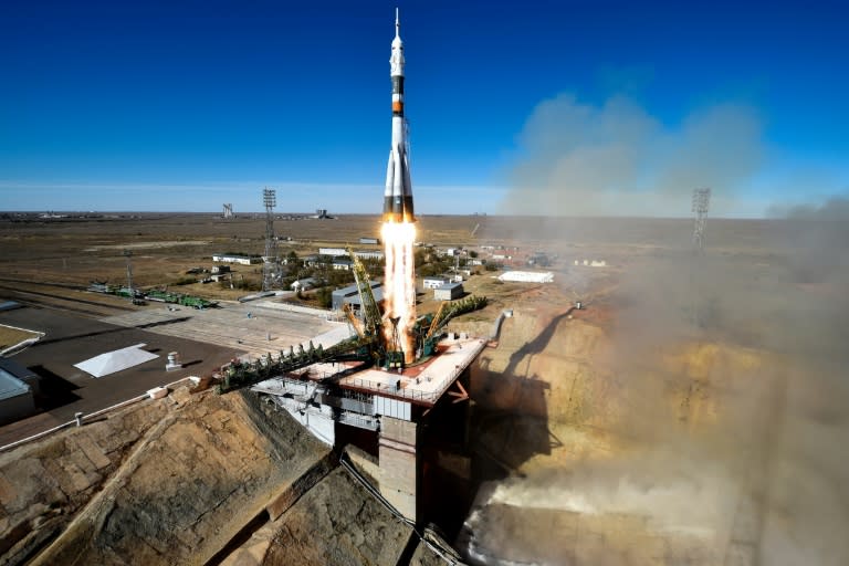 Observers said the astronauts survived the launch failure thanks to the Soviet-era rocket's rescue system