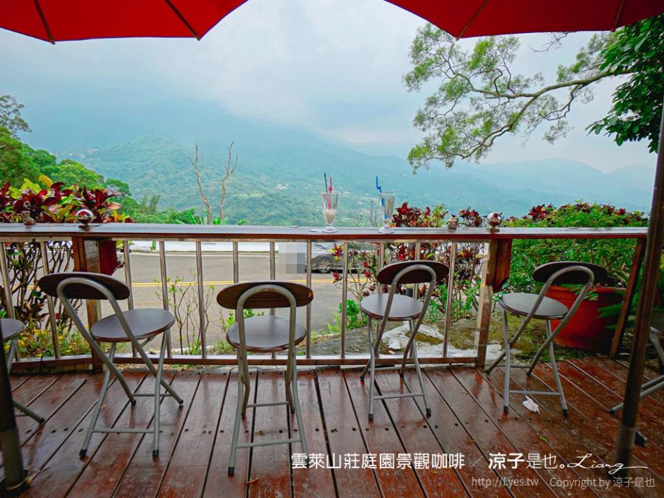 台南白河｜雲萊山莊庭園景觀咖啡