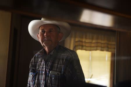 Bill Martin, 72, is seen on his ranch near Carizzo Springs, Texas, U.S. September 5, 2018. Picture taken September 5, 2018. REUTERS/Callaghan O'Hare