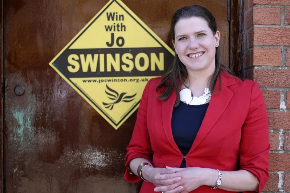 New mother: Liberal Democrat deputy leader Jo Swinson was on maternity leave at the time of the vote (PA)