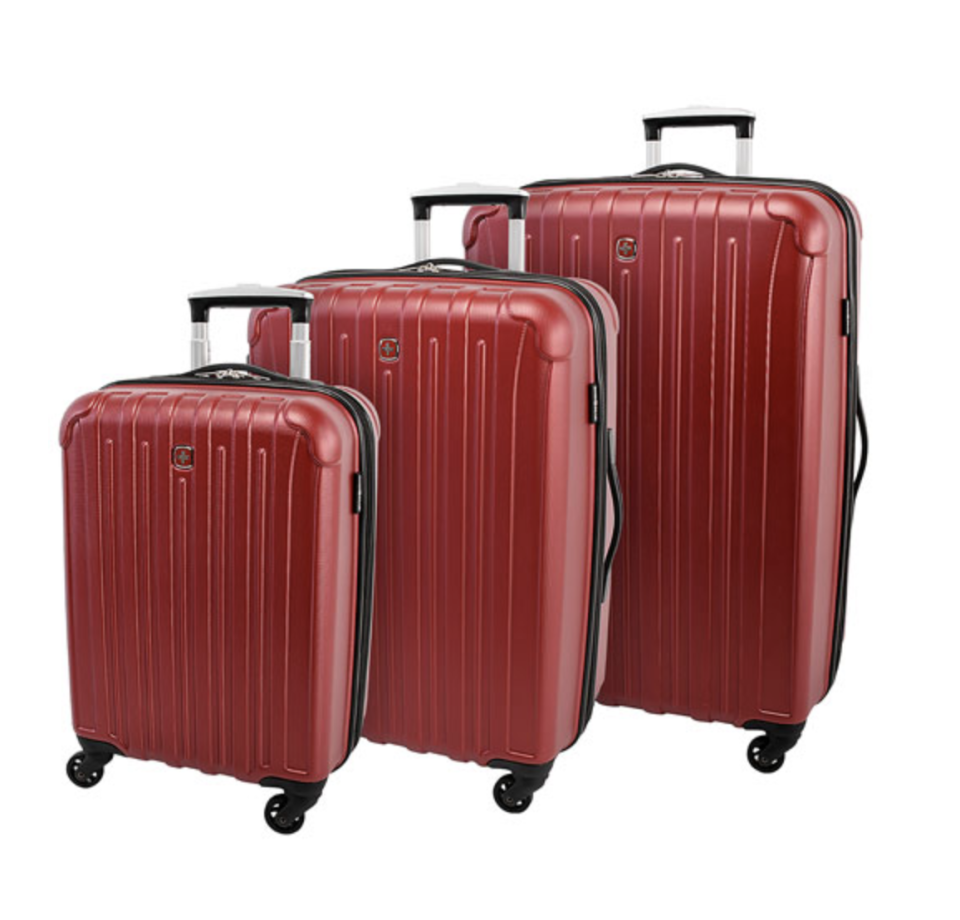 SWISSGEAR Balboa 3-Piece Hard Side Expandable Luggage Set  - $170 (originally $300). 