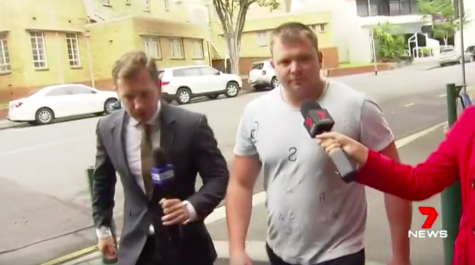 Ryan McIver was jailed after pleading guilty to selling drugs while working at a leading Brisbane restaurant. Source: 7News