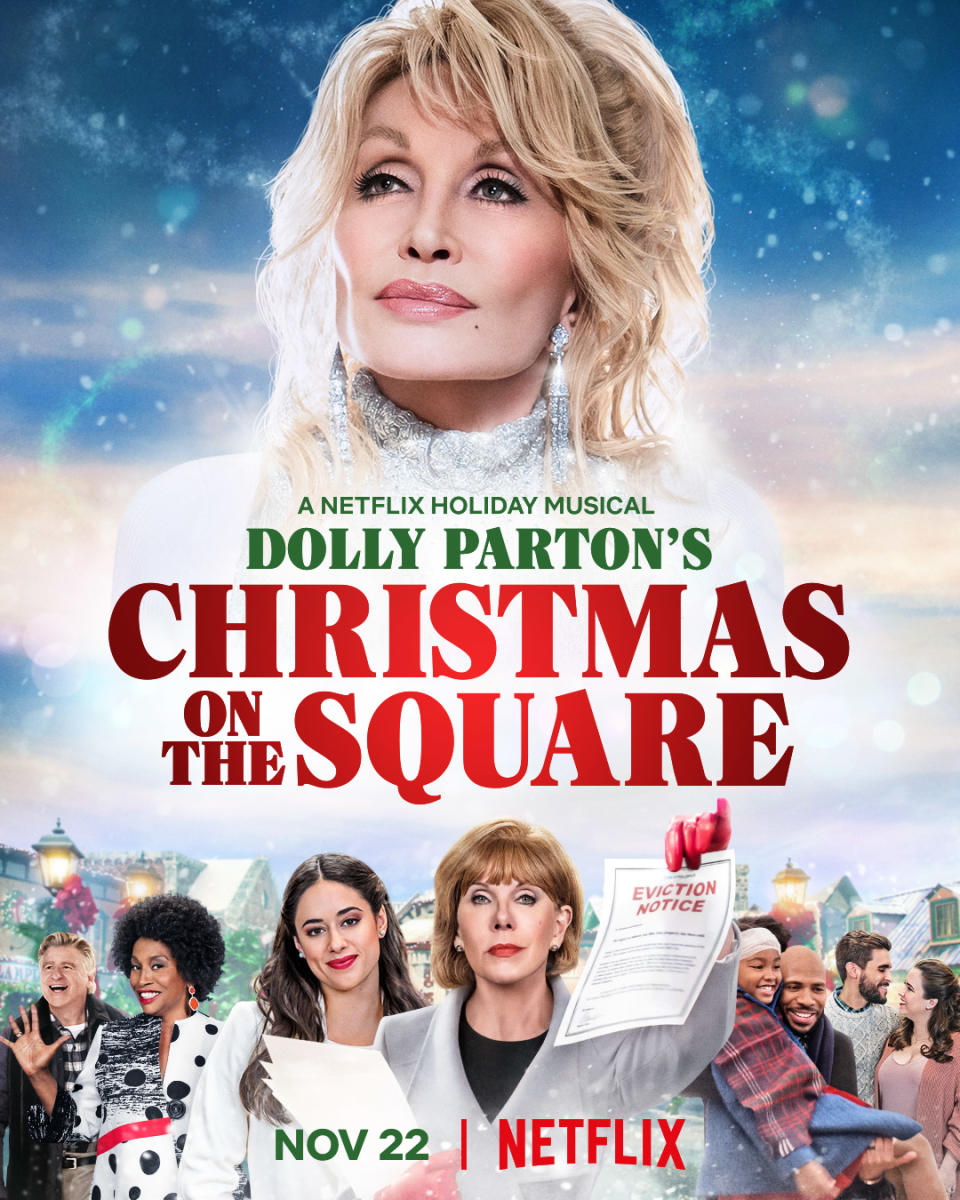 "Dolly Parton's Christmas on the Square" poster