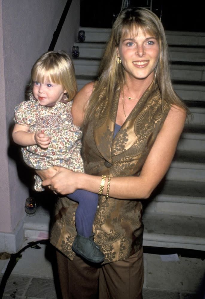 India and Catherine Oxenberg
