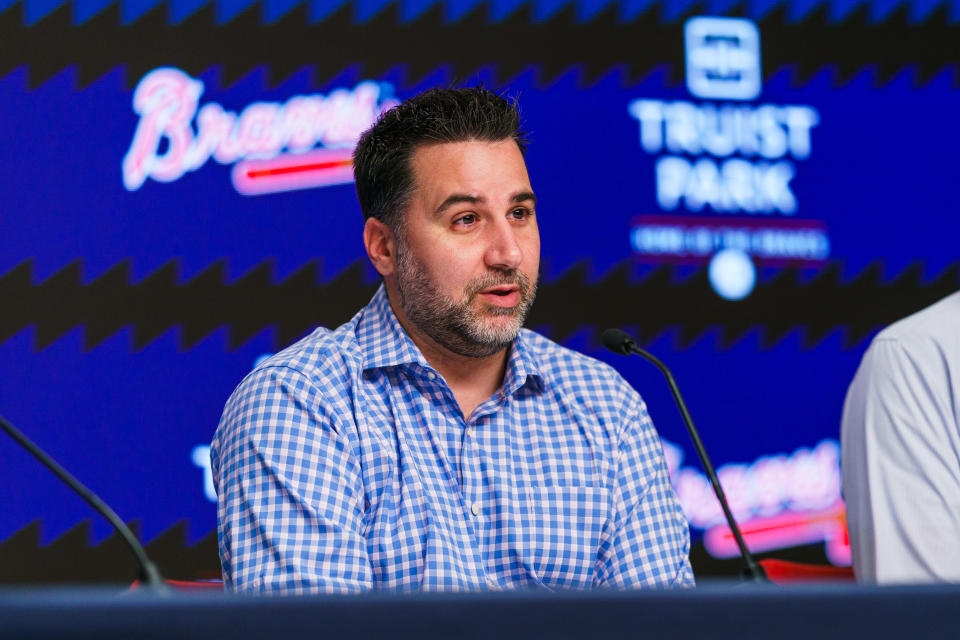 亞特蘭大勇士總管Alex Anthopoulos。(Photo by Matthew Grimes Jr./Atlanta Braves/Getty Images)