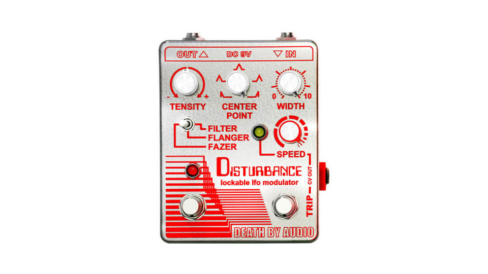 Death By Audio Disturbance Lockable LFO Modulator – three types of modulation, each crazy in their own right