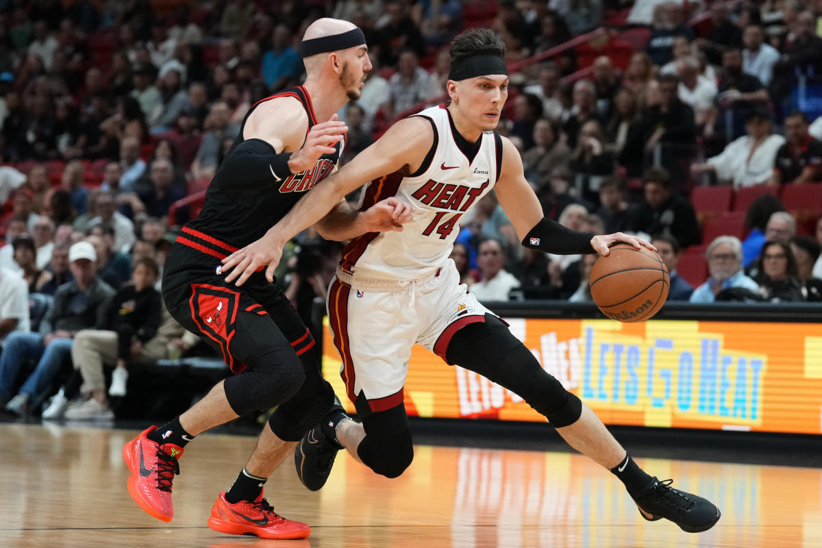 NBA-Playoffs: Die Heat-Reise beginnt mit einem 112-91-Sieg über die Bulls und rückt zum Rückkampf gegen die Celtics vor