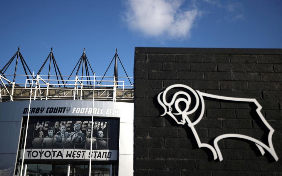 Pride Park, Derby, Britain - November 21, 2021 General view outside the stadium before the match - Revealed: The truth of the chaos that engulfed Derby County - and how they plan to bounce back - ACTION IMAGES