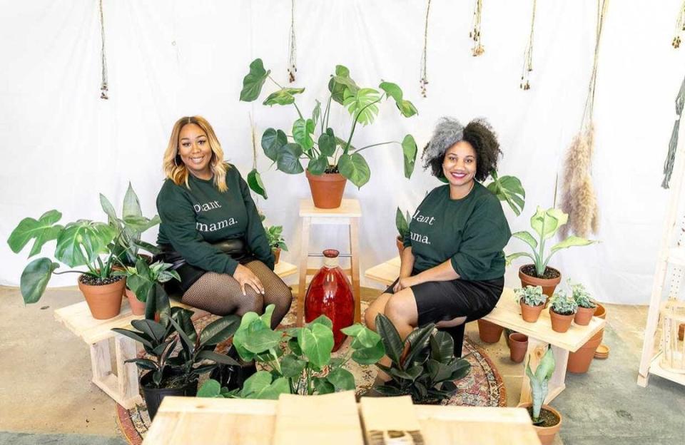 Meghan Paige, left, and Keneisha Malone opened Terra Cotta in Memphis, Tenn.