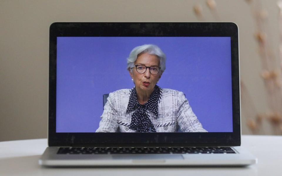 Lagarde - Chris Ratcliffe/Bloomberg