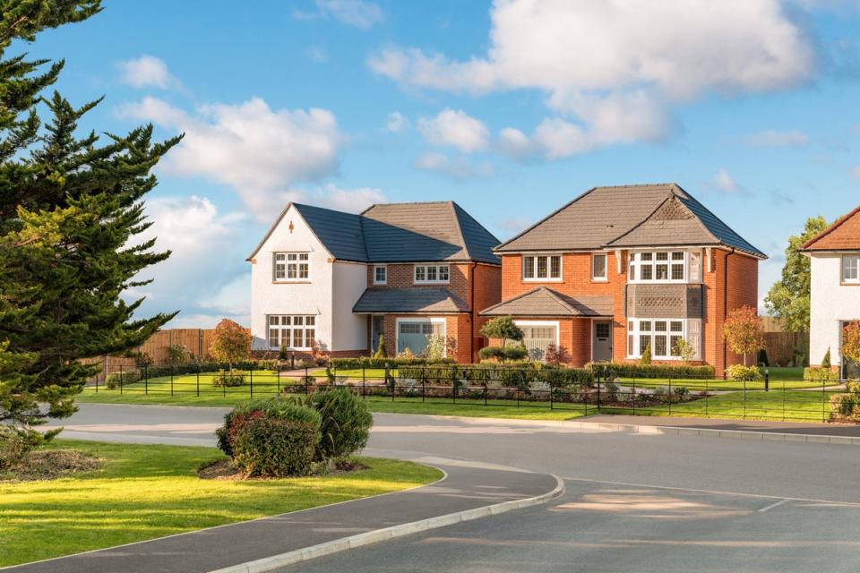 Redrow specialises in detached, 4-bedroom family homes and demand has soared after Covid  (Redrow press image)