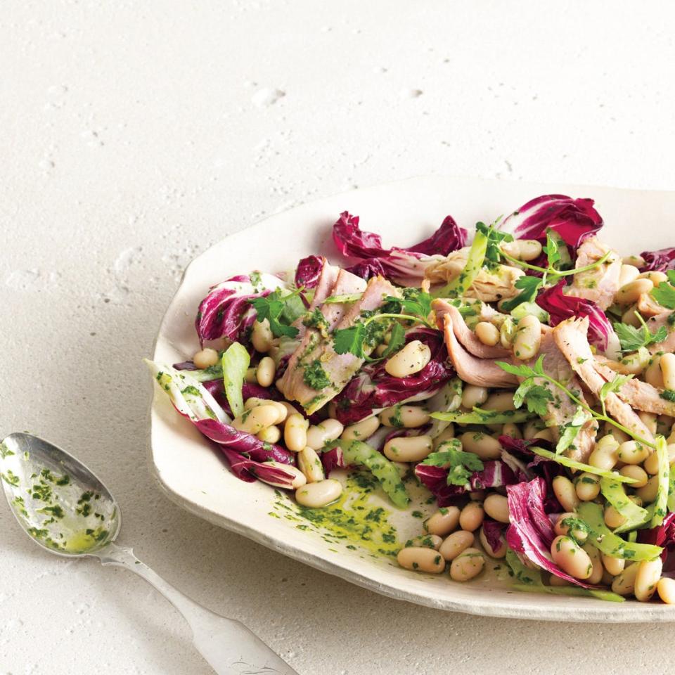 White Bean and Tuna Salad with Radicchio