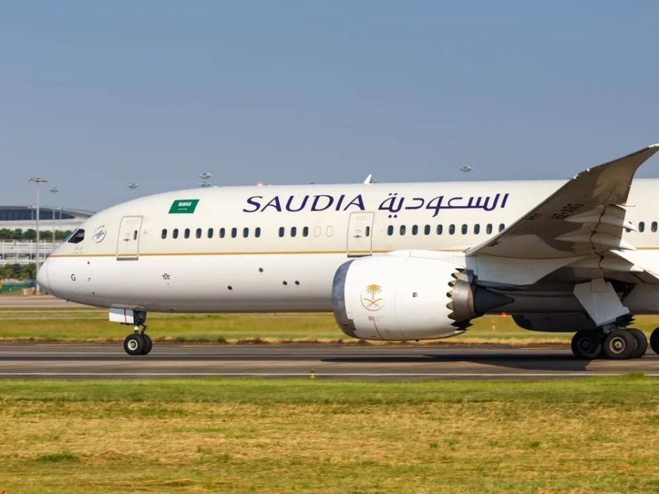 SAUDIA airlines.