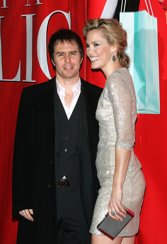 Confessions of a Shopaholic NY Premiere 2009 Sam Rockwell Leslie Bibb