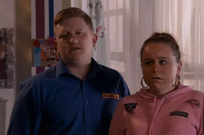 Gemma and Chesney in Coronation Street