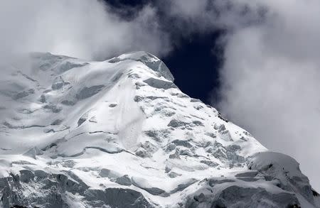 A general view of the Hualcan glacier in Huascaran natural reserve in Ancash November 29, 2014. REUTERS/Mariana Bazo