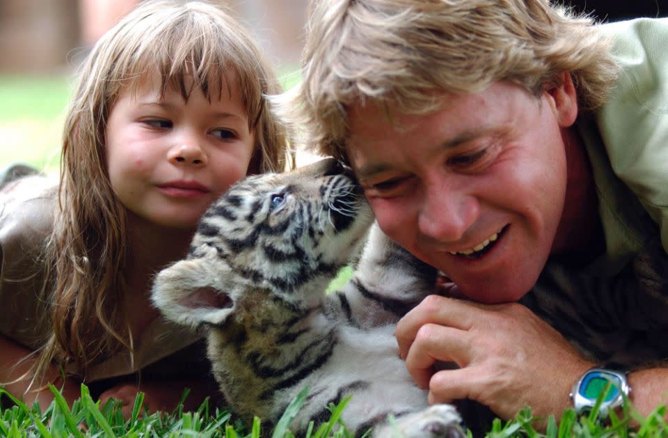 The Crocodile Hunter died on September 4, 2006 after being pierced in the chest by a stingray while filming a documentary underwater. Photo: AAP