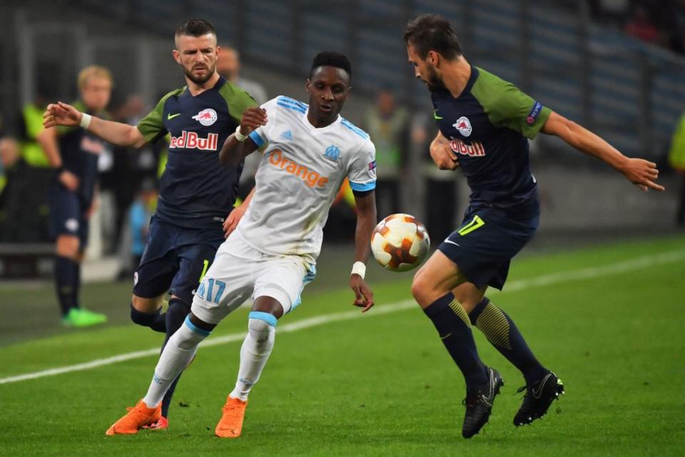 Marseille and Salzburg battle it out at the Orange Velodrome.