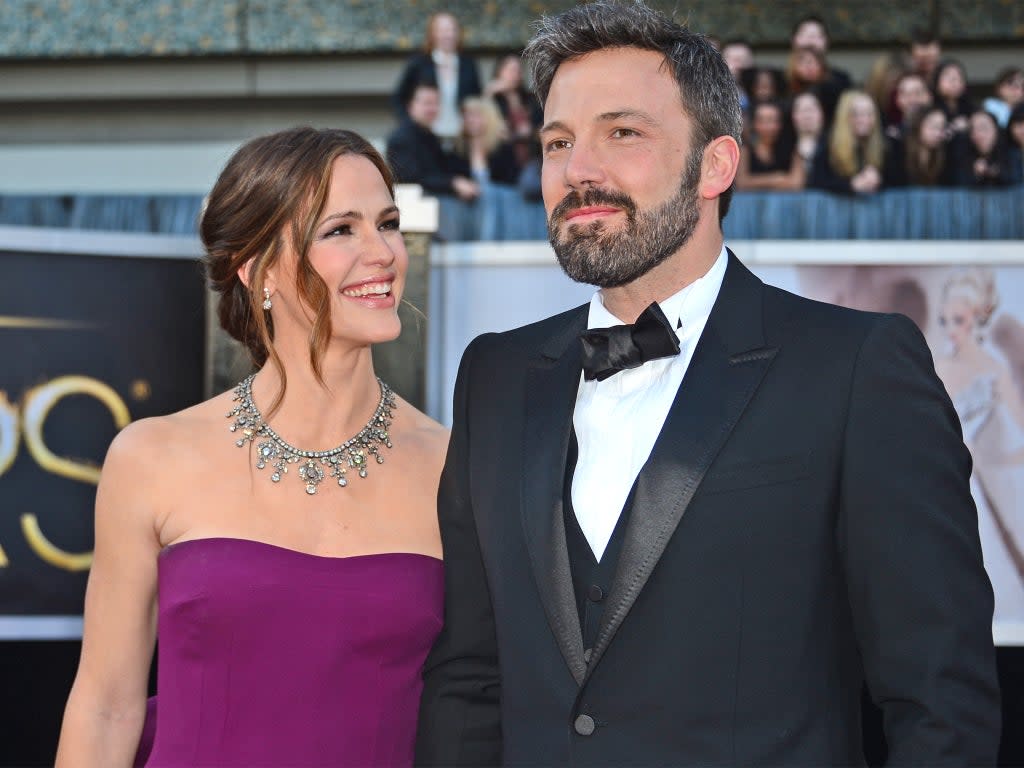 File: Ben Affleck with former wife Jennifer Garner (Getty Images)