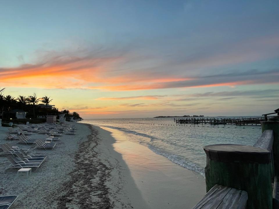 Sunset at Grand Hyatt Baha Mar