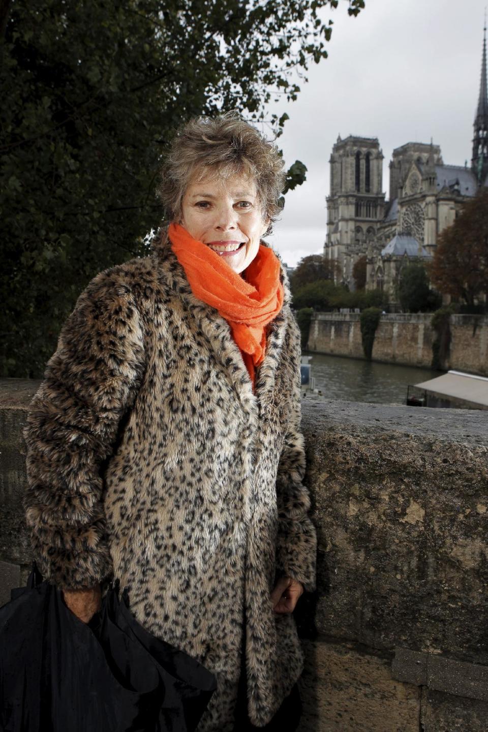 This undated publicity photo provided by PMK-BNC shows journalist and TV broadcaster Dean Kaye in Paris. (AP Photo/PMK-BNC, Philippe Lavieille)