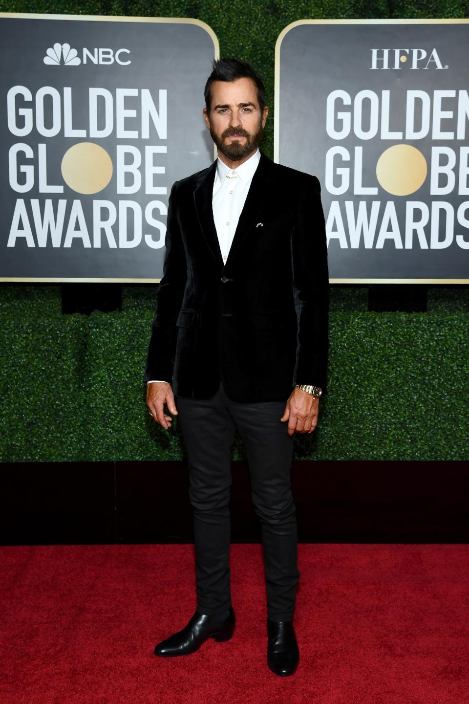 Justin Theroux in Saint Laurent