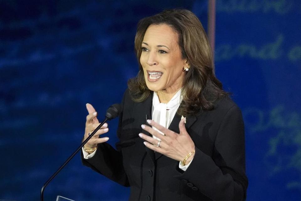 美國副總統、民主黨總統候選人賀錦麗（Kamala Harris）。   圖：達志影像／美聯社（資料照）