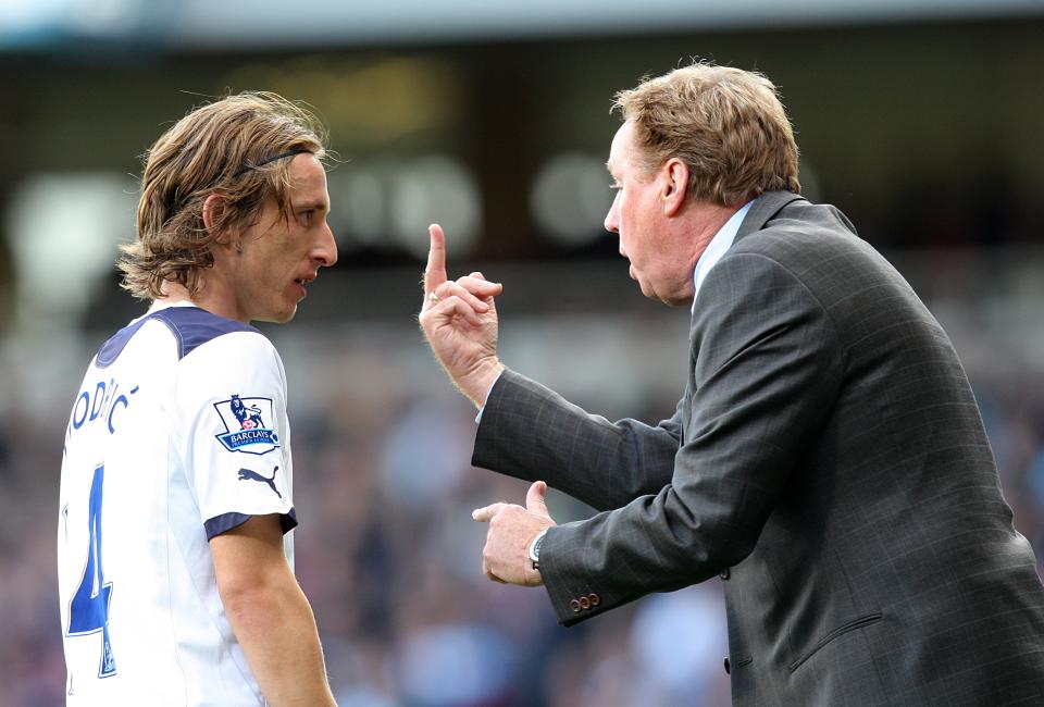 Number one: Harry Redknapp is the man to thank for Luka Modric’s development