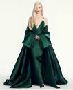 <p>The Queen's Gambit star wore a custom-made emerald green Dior plunging gown and coat with Tiffany & Co jewellery to the <a href="https://www.elle.com/uk/fashion/g25746956/golden-globes-best-red-carpet-looks/" rel="nofollow noopener" target="_blank" data-ylk="slk:2021 Golden Globes;elm:context_link;itc:0;sec:content-canvas" class="link ">2021 Golden Globes</a>.</p><p><a href="https://www.instagram.com/p/CL3O604HBDB/" rel="nofollow noopener" target="_blank" data-ylk="slk:See the original post on Instagram;elm:context_link;itc:0;sec:content-canvas" class="link ">See the original post on Instagram</a></p>