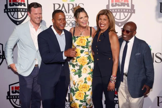 <p>Ryan Browne/Shutterstock</p> Willie Geist, Craig Melvin, Savannah Guthrie, Hoda Kotb and Al Roker