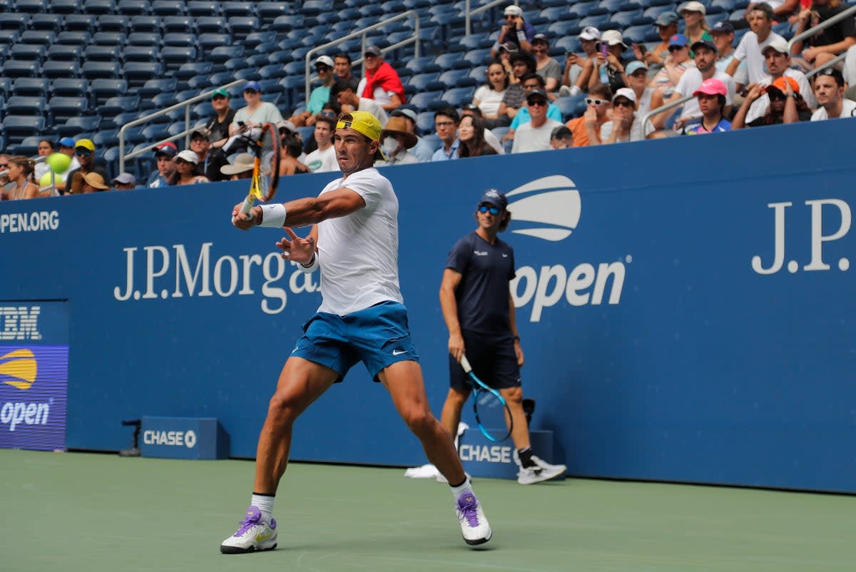 Rafael Nadal has been happy with his form in practice (Julie Jacobson/AP) (AP)