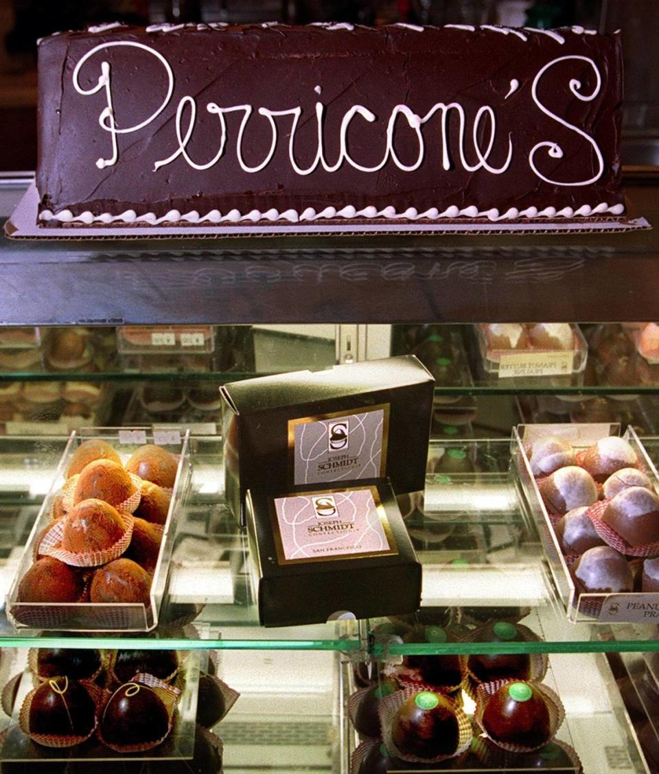 Sweets at Perricone’s in 2000.