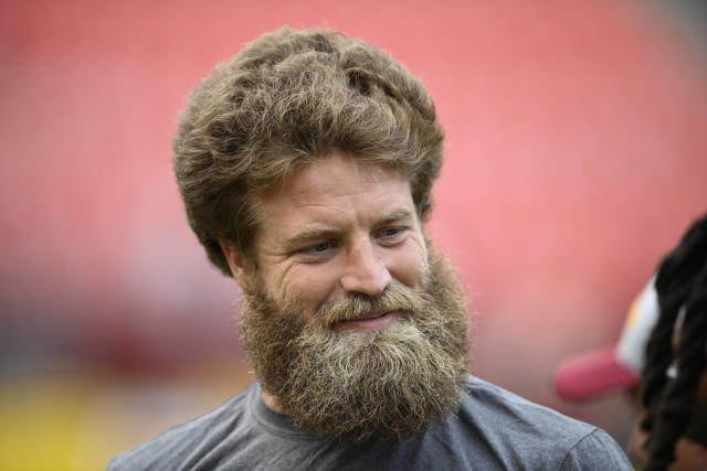 Ryan Fitzpatrick was shirtless at Bills' wild-card game as a fan